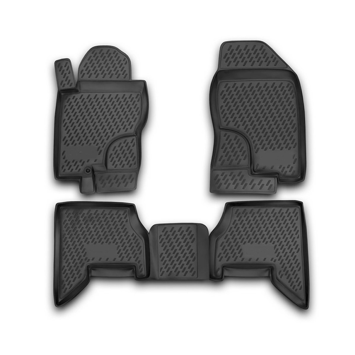 Nissan Pathfinder Floor Mats - Omac - Rubber TPE - Black - '05-'12